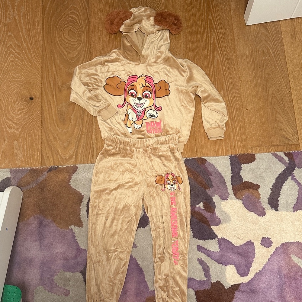 H&M Tan Paw Patrol Kids' Hoodie and Pants Set